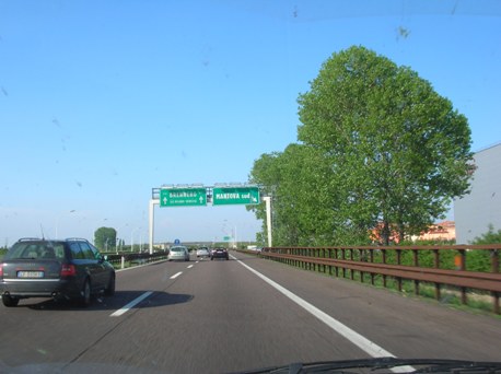 Autostrada A22 -  casello di Mantova Sud